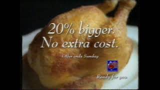 Red Rooster (20% Larger Marinated Chickens) - 1996 Australian TV Commercial