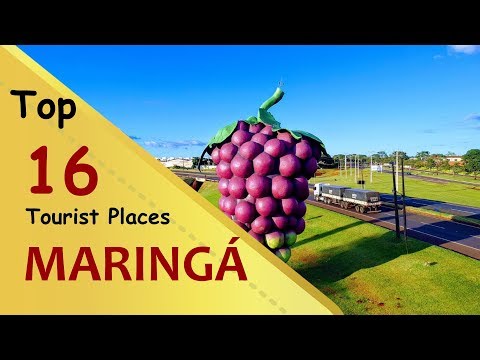 "MARINGÁ" Top 16 Tourist Places | Maringá Tourism | BRAZIL