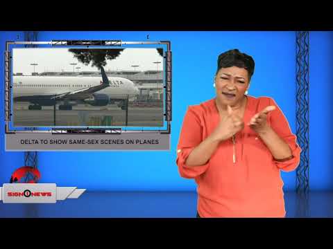 Delta to show same-sex scenes on planes (ASL - 11.3.19)