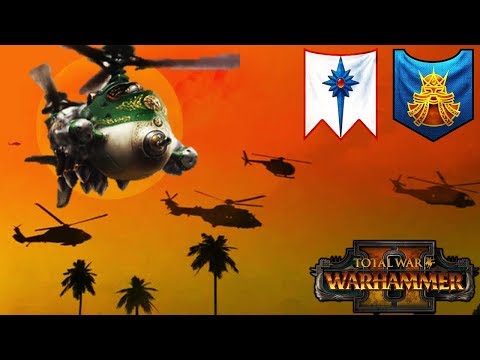 GYROBOMBER APOCALYPSE NOW! - Dwarfs vs. High Elves - Total War Warhammer 2