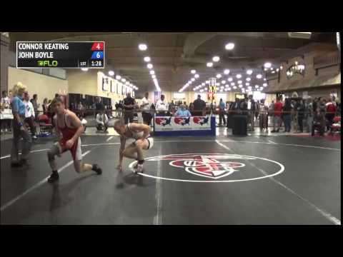70 kg CR1 - Connor Keating (Rock Eater WC) vs John Boyle (DCAC)