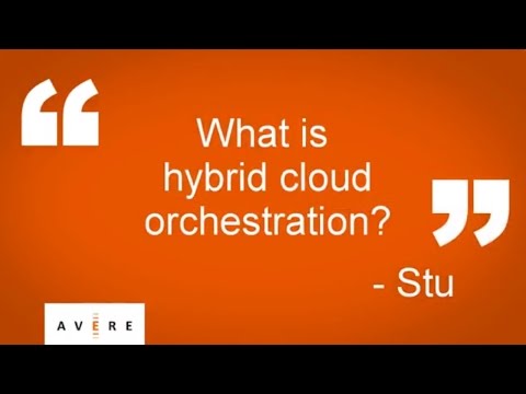 What is hybrid cloud orchestration?