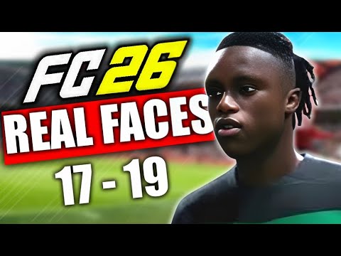 FC 26 ⚽ NEW WONDERKIDS (17-19) WITH REAL FACES - Career Mode