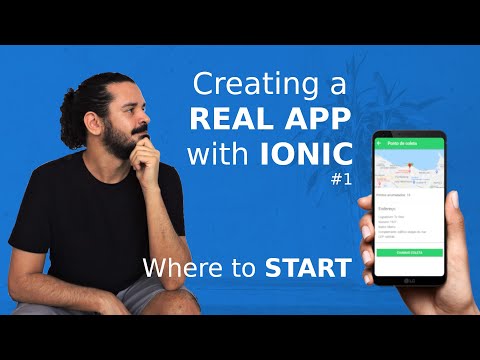 Ionic Tutorial #1 - Overview, installation and creating the project