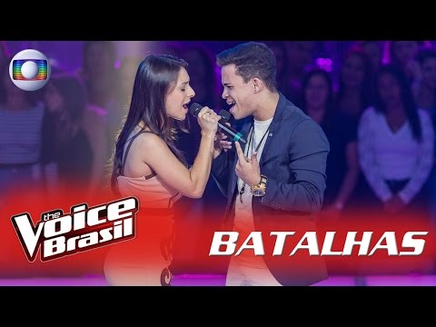 Lariani Acevedo e Luan Douglas cantam 'Te Dar Um Beijo' nas Batalhas – ‘The Voice Brasil’