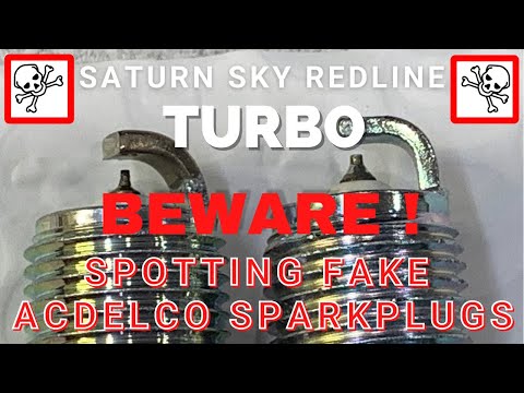 Tim’s Garage Episode 24: Spotting FAKE ACDelco spark plugs - Saturn Sky Pontiac Solstice LNF Turbo