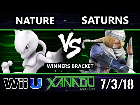 S@X 257 Smash 4 - Nature (Mewtwo) Vs. Saturns (Sheik) - Wii U Winners Bracket