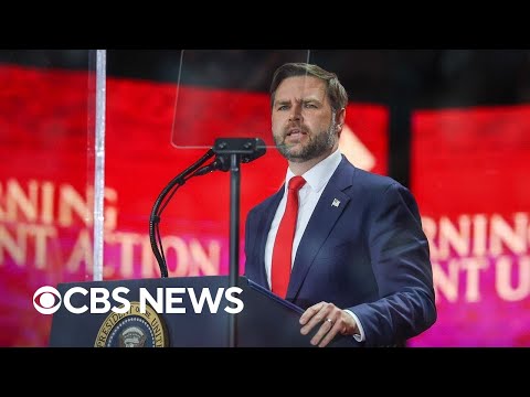 Watch: Vice President JD Vance delivers remarks at Charlie Kirk memorial service