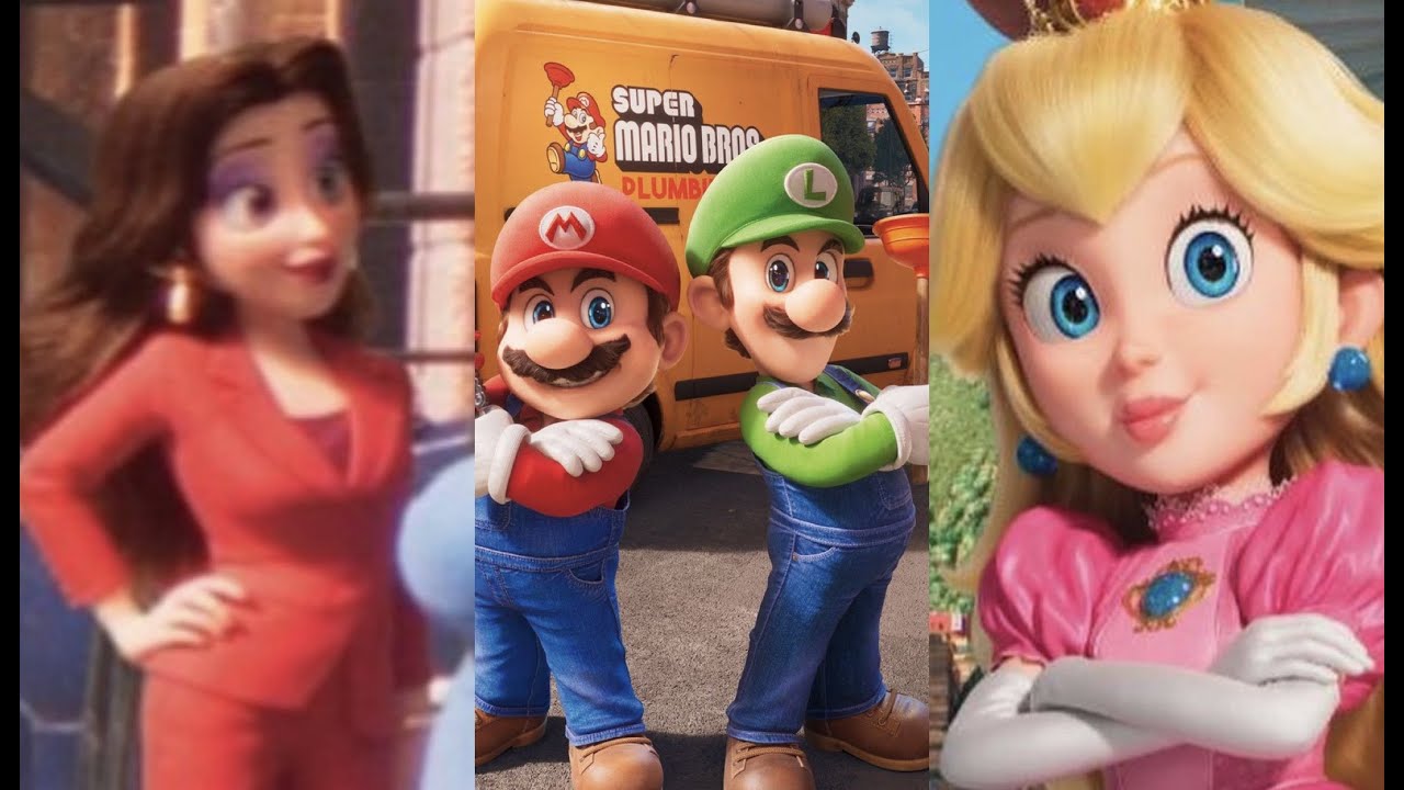 NEW Super Mario Bros Movie Posters! Pauline, Peach, Bowser, and more!