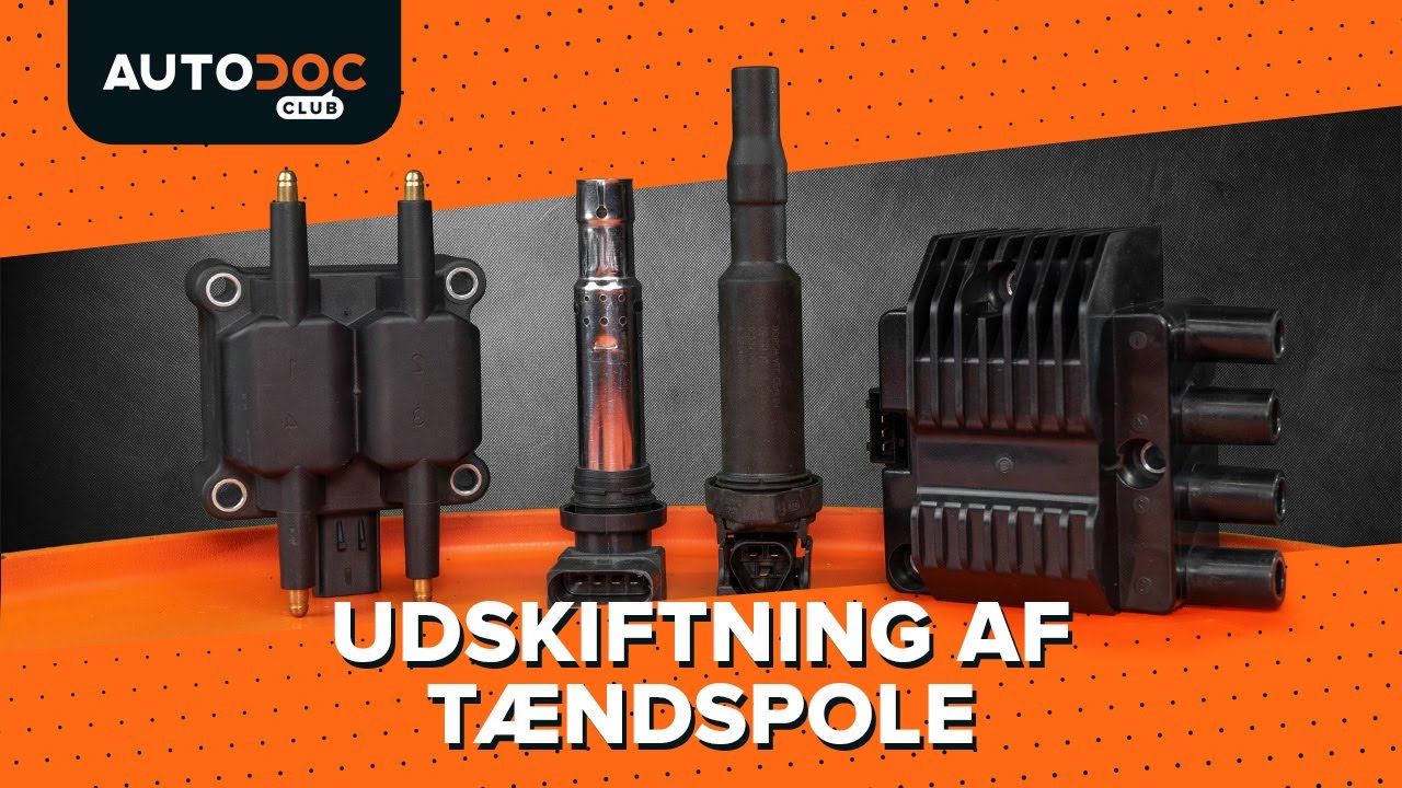 Hvordan udskiftes tændspole på en bil