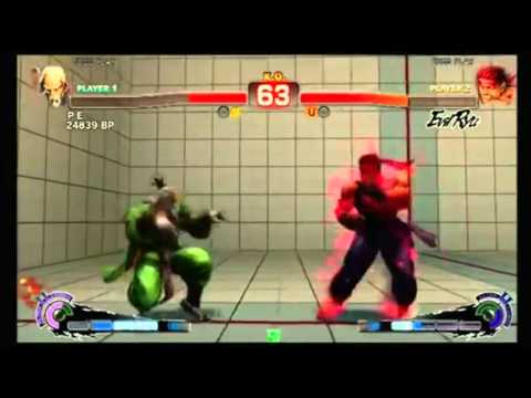 Topanga Charity 4 - Daigo Umehara (E. Ryu) vs. PE (Gen), ROOT (Adon)