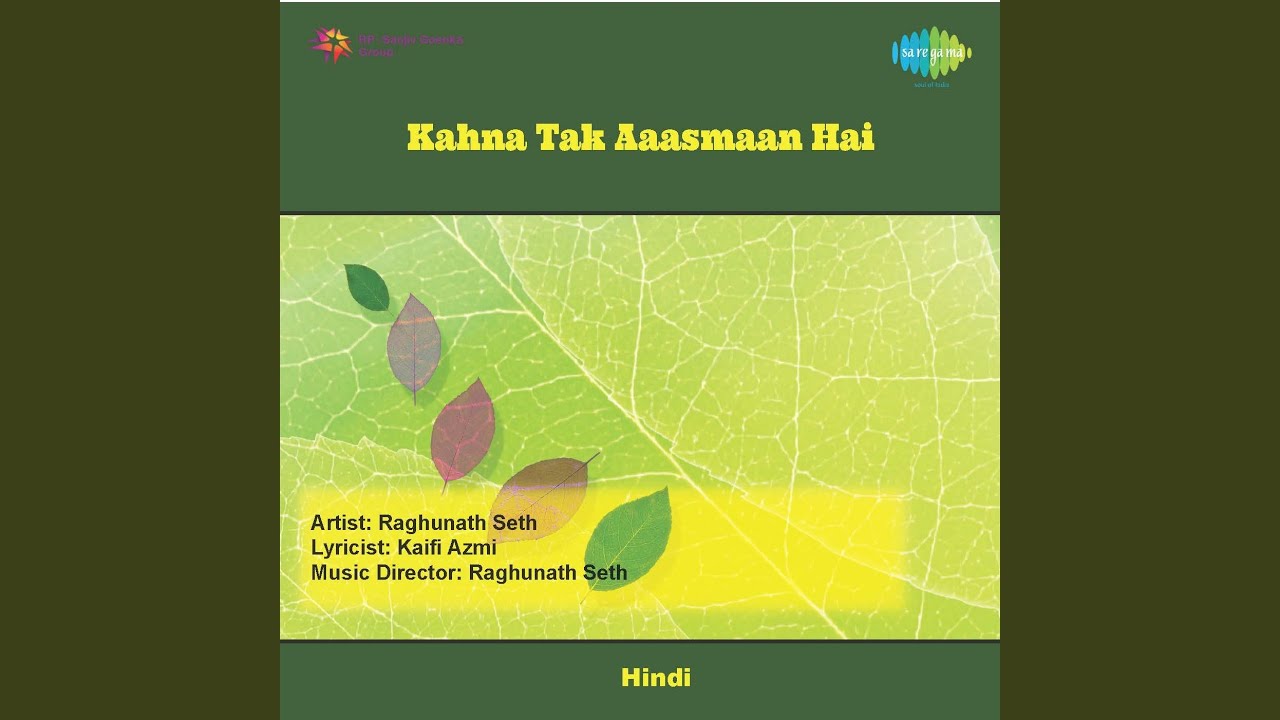 Zulfo Ki Ghataye Tere Liye Lyrics | Kahaan Tak Aasmaan Hai | Asha Bhosle | Raghunath Seth