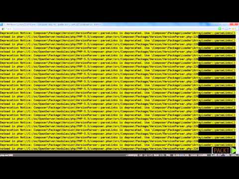 Mastering Yii 2 Installing and Configuring the Test Components | packtpub com