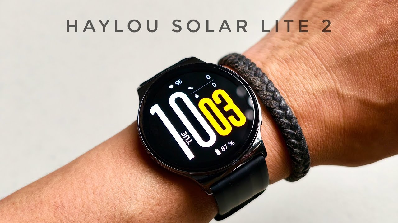 SMARTWATCH MURAH 300 RIBUAN BERASA PREMIUM! HAYLOU SOLAR LITE 2