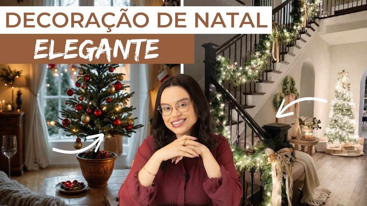 DECORAÇÃO DE NATAL ELEGANTE