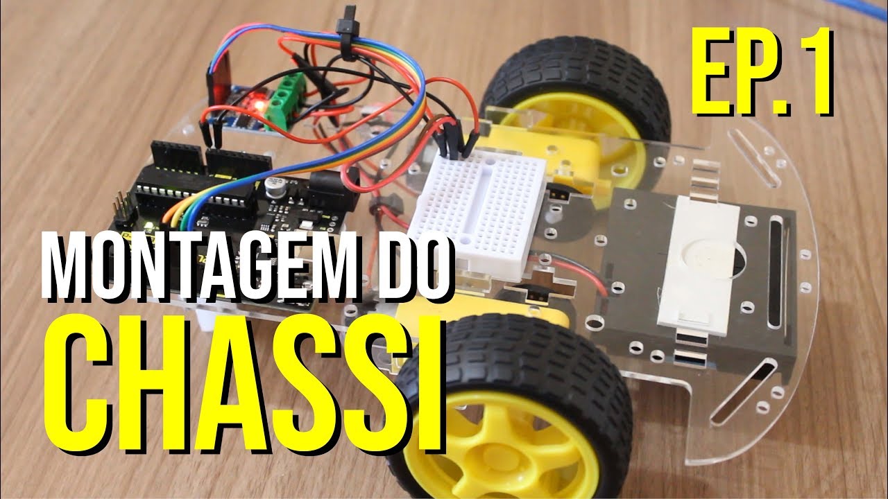 Como montar o kit Chassi de Robô 2WD - Criando um Robô Arduíno Ep.1