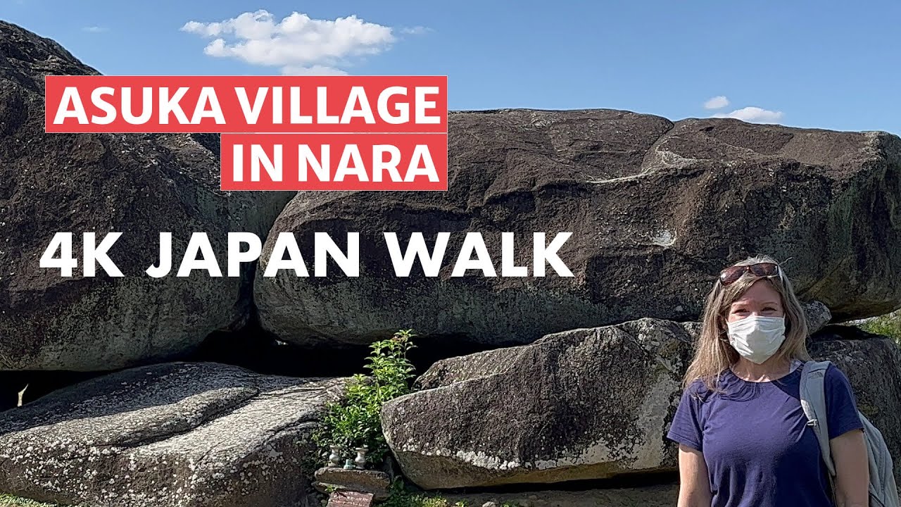 Embark on a captivating walking tour through the quaint Asuka Village.