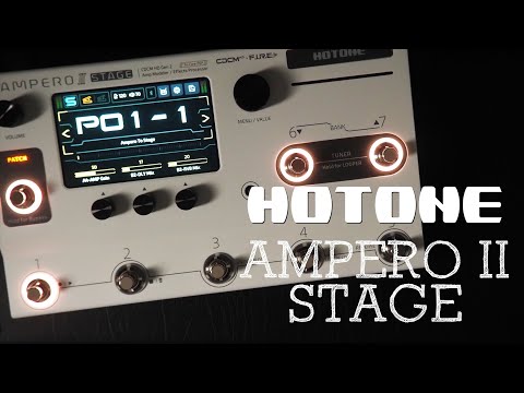Hotone Ampero II Stage CDCM HD Gen 2 Amp Modeler / Effects Processor (Stereo)