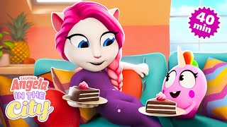 Download lagu Angela's Apartment Makeover ✨ Talking Angela: In The City Cartoon Compilation mp3