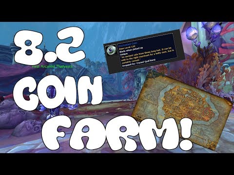 Bfa - Raw Gold Farm Spot! 4k to 8k+ A Hour! 8.2
