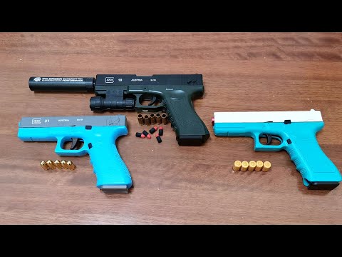 Top 3 Glock Shell Ejection Pistol Toy Gun 2022