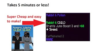 How to get Rabbit 6 potions for the Romero and Juliet quest