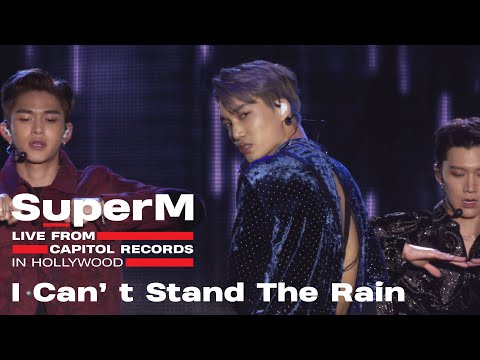 [4K] SuperM 슈퍼엠 'I Can't Stand The Rain' @Live From Capitol Records in Hollywood