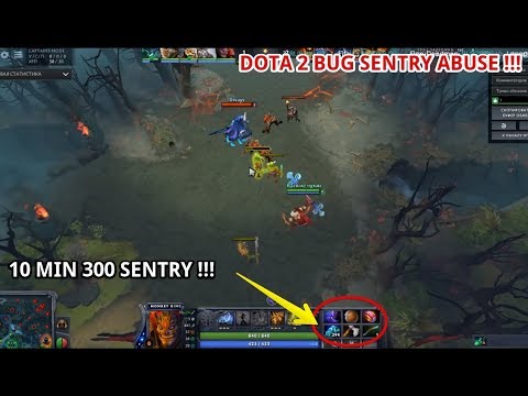 DOTA 2 BUG !!! SENTRY ABUSE 7.10 PATCH - YTFun Games