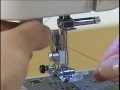 Заправка нити - уроки шитья на швейной машинке 