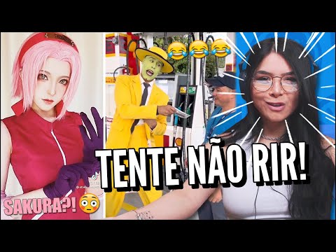 JOVENS REAGEM A OS MELHORES TIK TOK DE COMÉDIA - TENTE NÃO RIR -  EM PLENO 2022