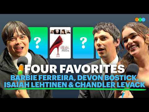 Four Favorites with Barbie Ferreira, Devon Bostick, Isaiah Lehtinen and Chandler Levack