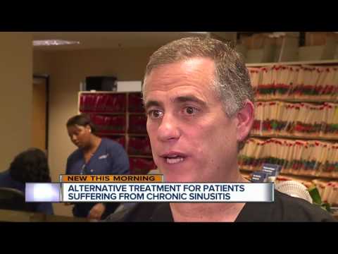 Alternative treatment for patients suffering from chronic sinusitis