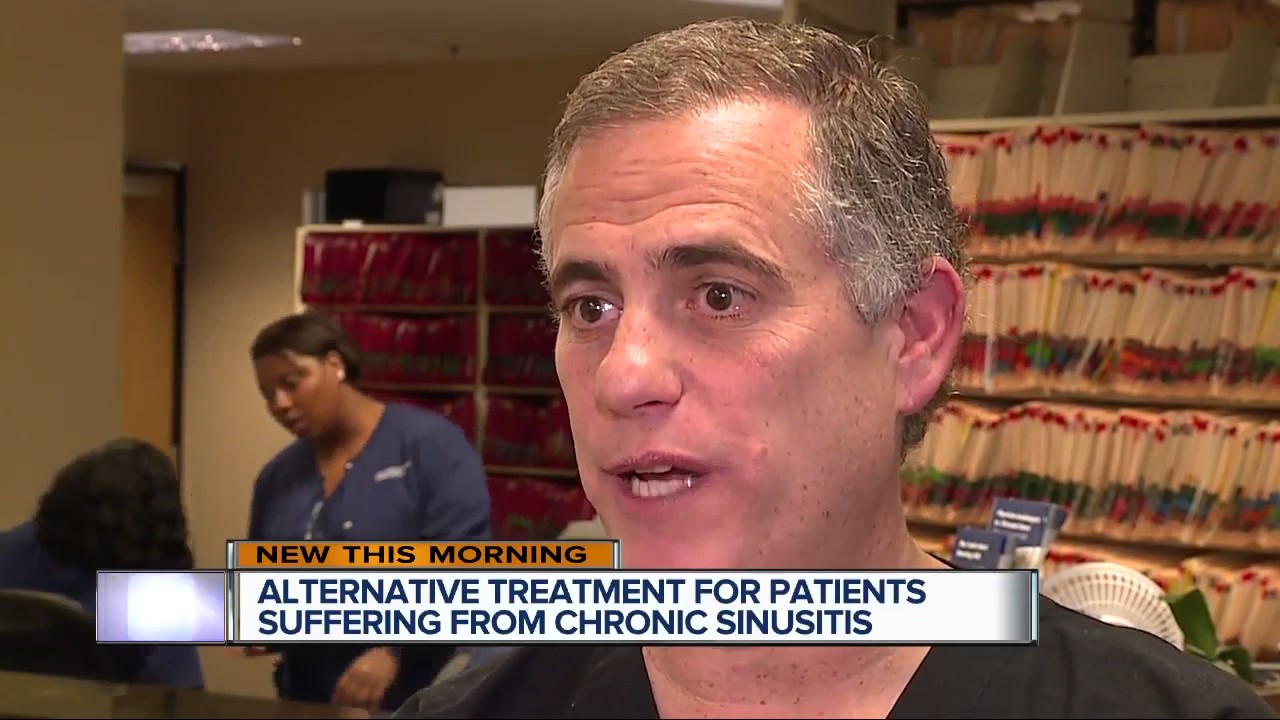Alternative treatment for patients suffering from chronic sinusitis