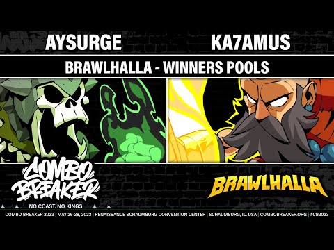 COMBO BREAKER 2023 WINNERS POOLS - AySurge (Azoth) vs Ka7amus (Wu Shang) - Brawlhalla