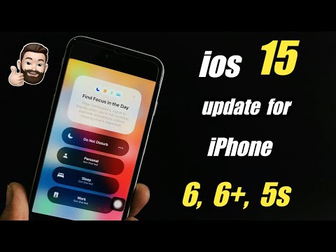 How to update iPhone 6, 6+, 5s on IOS 15 || IOS 15 update for iPhone 6, 6+, 5s