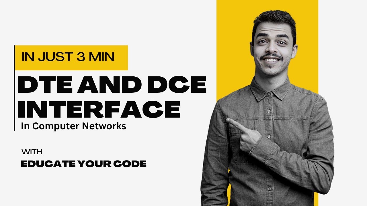 DTE and DCE Interface in Computer Networks | Full Explanation 2024