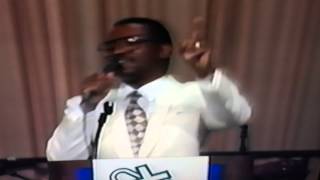 Bishop Blake Preaching At His First COGIC International Womens Convention 1996