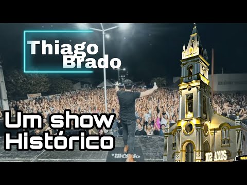 Pedro Velho RN, Show do cantor Thiago brado, 102 anos da paróquia