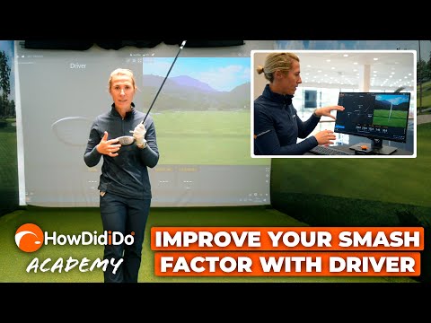 SMASH FACTOR WITH DRIVER - hit it like Bryson! | HowDidiDo Academy