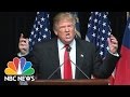 Donald Trump Urges Crowd to Chant 'Turn Off the Lights' | NBC News Donald Trump Urges Crowd to Chant 'Turn Off the Lights' | NBC News