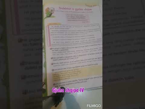 Gjuha shqipe IV - Dialektet e Gjuhës shqipe