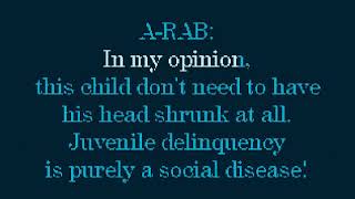 West Side Story - Gee Officer Krupke (Original Broadway Recording)