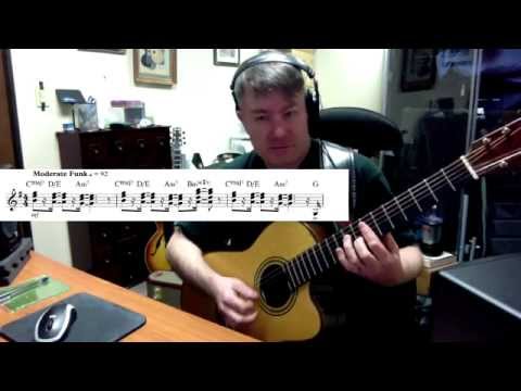 Guitar lesson on The Meters' song 