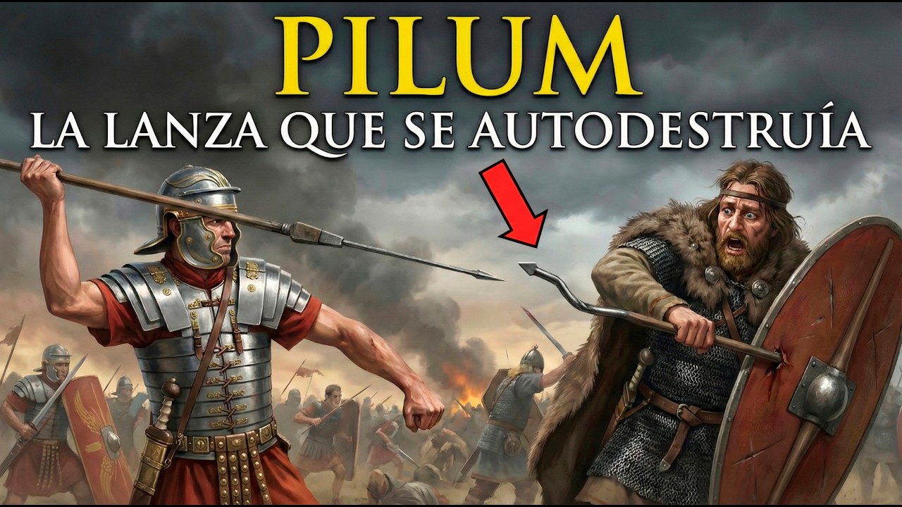 ¡El PILUM: La Lanza GENIAL Que Se AUTODESTRUÍA Tras Perforar al ENEMIGO!
