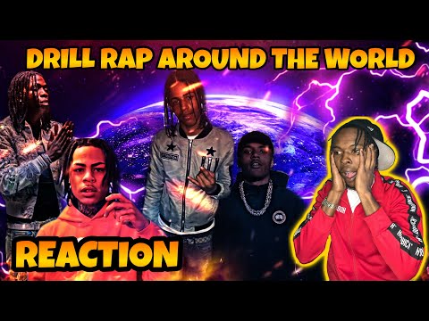 AMERICAN REACTS TO The World Of Drill Rap (WHO WON?!?!) ft. UK DRILL, French Rap, Swedish Rap & More
