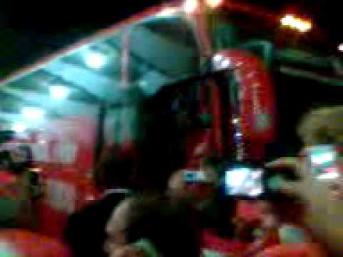 INTER 5 x 0 guarani (Chegada Do Inter No Gigante)