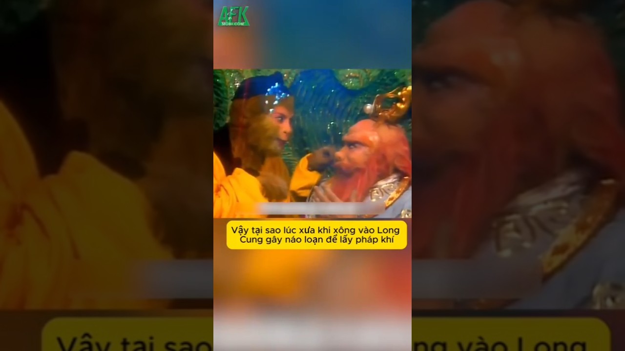 Vì sao Tôn Ngộ Không sợ nước mà dám xuống Long Cung cướp gậy Như Ý trong Tây Du Ký