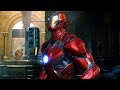 Avengers Vs Ultron Mark 45 Battle Of Sokovia Avengers Age Of Ultron 2015 Movie CLIP HD
