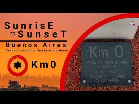 Kilómetro Cero / Km 0 🌎 En uno de los lugares más concurridos de Buenos Aires