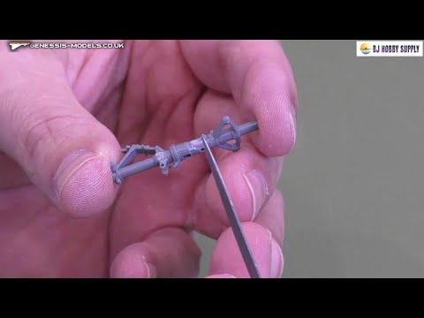 Ejector pin marks : Building The AMK F-14D Super Tomcat : 1/48 Scale : Video Build : Episode.4